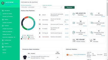 Finances ERP - Integração com Marketplaces e E-commerces