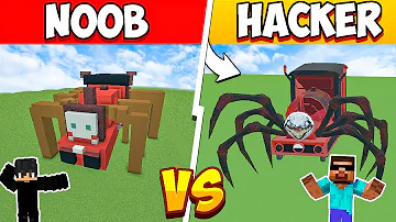 Minecraft NOOB vs PRO: But I Cheated Choo Choo Charles Build Battle