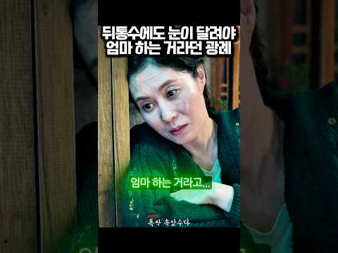 뒤통수에도 눈이 달려야 엄마 하는 거라던 광례 #폭싹속았수다