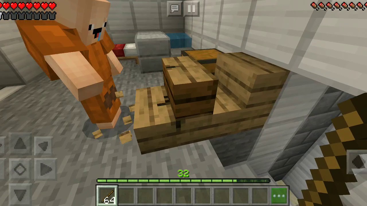 Охранник от первого лица #1 серия /Minecraft