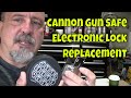 Cannon Gun Safe New NL Lock and Keypad Replacement - Part 2