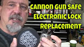 Cannon Gun Safe New NL Lock and Keypad Replacement - Part 2