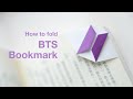 How to fold BTS logo Bookmark (Li Kim Goh)