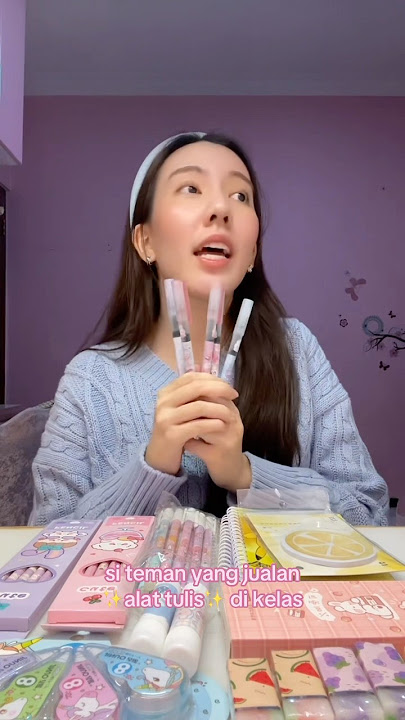 #pov of the friend who sells ✨stationery✨ in class #shorts