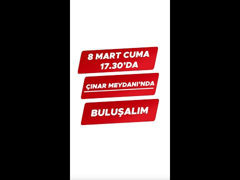 Bülent Nuri Çavuşoğlu - 8 Mart Dünya Kadınlar Günü Çağrısı
