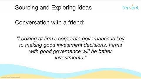 How to Develop Investment Ideas / Thesis From Scratch