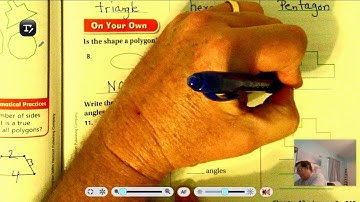 3rd grade GO Math: Lesson 12.3 Identify Polygons pages 513-516