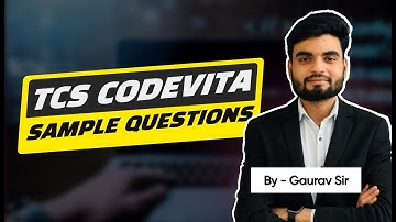 TCS CodeVita Previous Year Questions 2025 | Solve Season 10-12 PYQs with Solutions & Tips