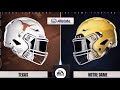 Texas @ Notre Dame Week 1 Highlights