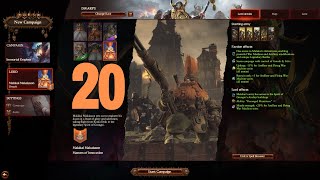 Total War Warhammer 3 - Immortal Empires - Dwarfs - Malakai Makaisson - Masters of Innovation