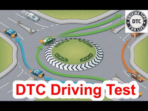 Driving Lesson on Approaching Roundabouts | DTC Driving Test