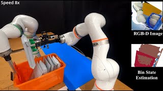 Bin-packing of Deformable Packages using a Bi-manual Robotic System