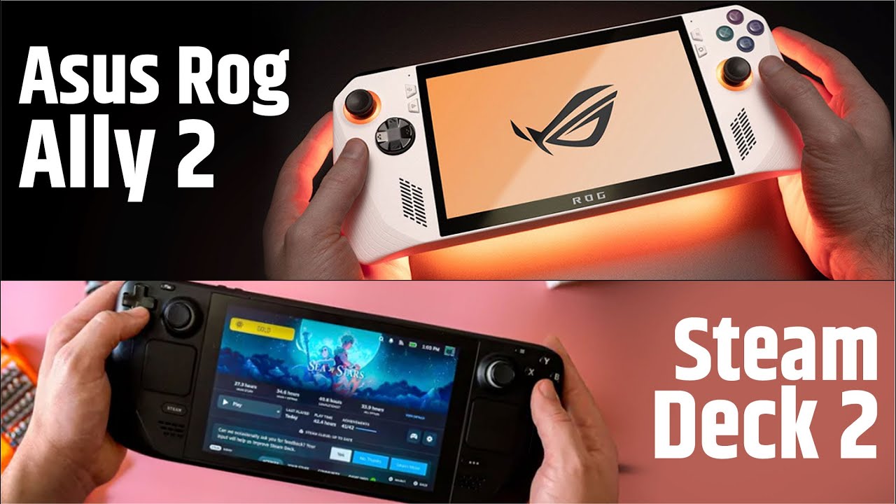 Asus Rog Ally 2 vs Steam Deck 2 - Future of Handheld Gaming?