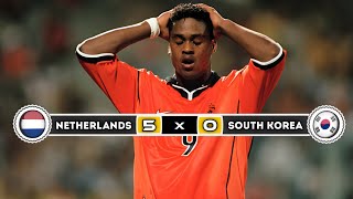 Netherlands 🇳🇱 × 🇰🇷 South Korea | 5 × 0 | HIGHLIGHTS | All Goals | World Cup 1998