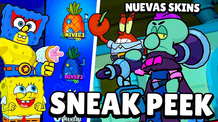 SNEAK PEEK: EVENTO DE BOB ESPONJA | CAMBIOS DE BALANCE | NUEVOS MODOS DE JUEGO | SKINS!