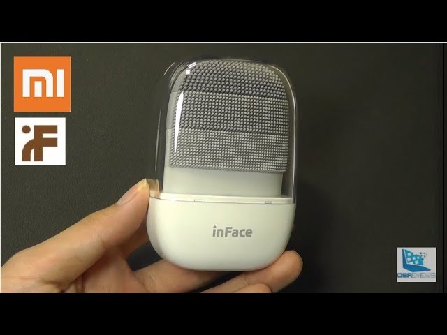 inface sonic facial cleansing brush