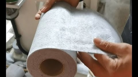 Automatic Non woven fabrics bathroom tissue paper perforated rewinding cutting machine SP 400