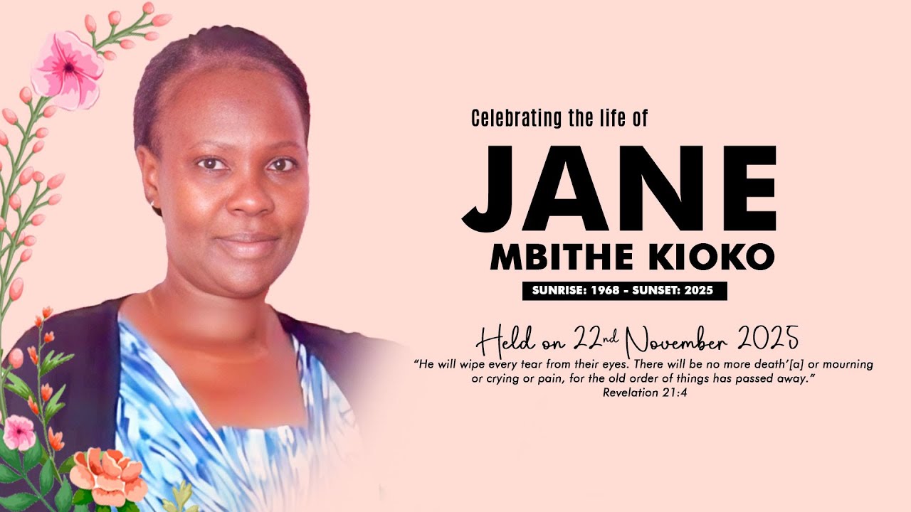 Funeral Jane Mbithe Kioko