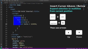 VSCode Keyboard Shortcuts (visual studio code key bindings)