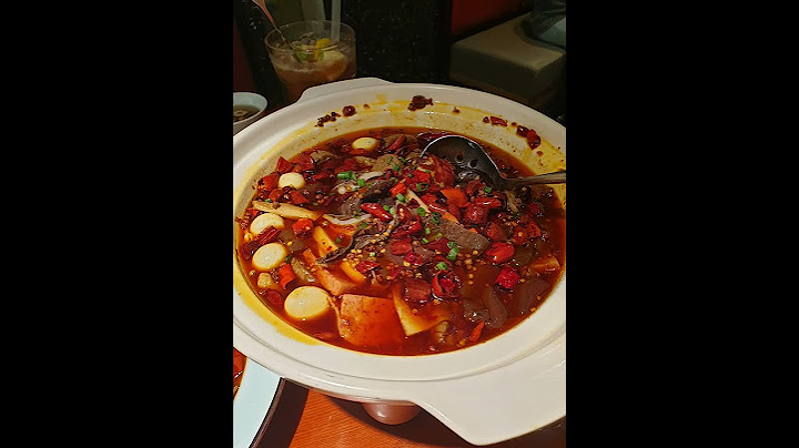 중국ㅣ한번씩 땡기는 매운맛ㅣ사천요리