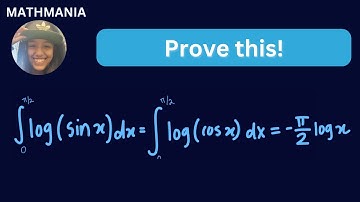∫ (log (sin x)) dx = ∫ (log (cos x)) dx = -π/2 log x