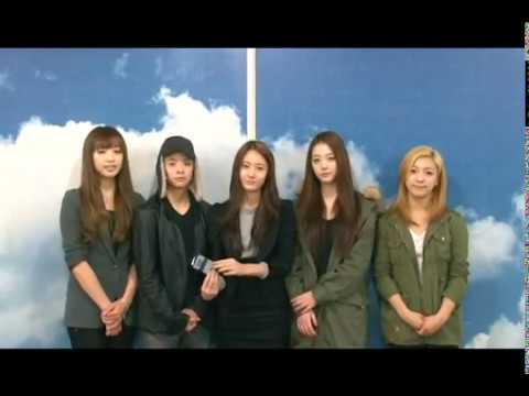 일본 힘내세요ㅣf(x) 멤버들이 전하는 메시지