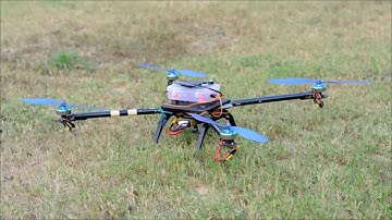 Autonomous Flight of Quadrotor Using NAAVIK Autopilot