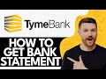 How to Get Bank Statement on Tymebank app (2024)