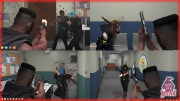 OP Goes Demon Mode Inside MRPD | NoPixel 4.0 GTARP