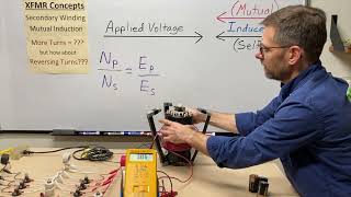 Transformer Secondary Winding - Mutual Induction