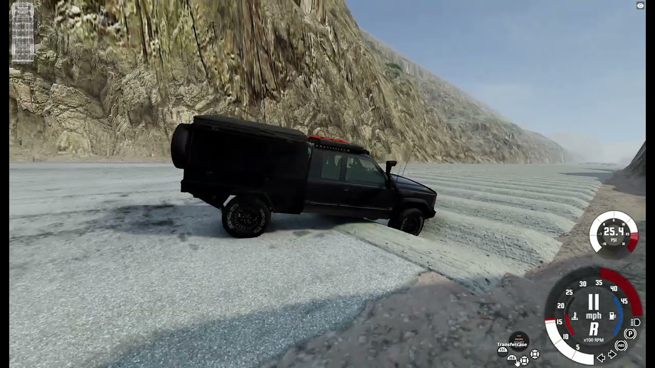 BeamNG drive f350 diesel off road