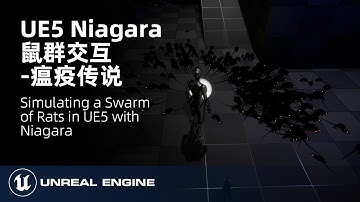 UE5 Niagara Swarm Of Rats Interaction
