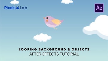Looping Background & Objects After effects Tutorial