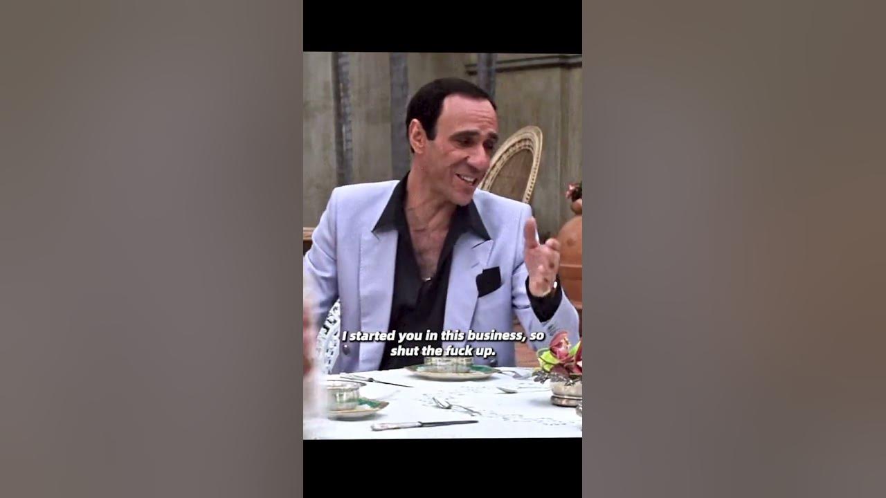 Honesty Over Pride: Tony's Shocking Reveal in Scarface​#music #movie