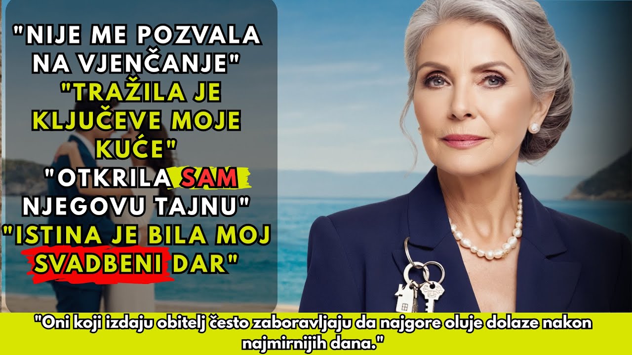 MOJA KĆI SE UDALA, NIJE ME POZVALA, ALI JE HTJELA MOJU KUĆU NA PLAŽI ZA MEDENI MJESEC, PA SAM JA...