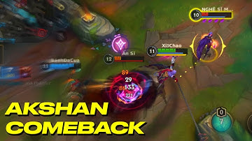 LMHT : Tốc Chiến - AKSHAN Comeback - Vẫn quá bá nhưng lại mất tích trong Rank ?