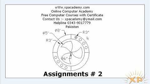 AutoCAD Urdu Tutorials | Assignments 2