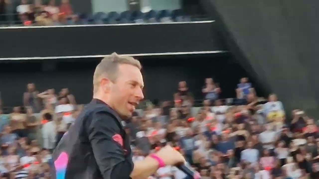 Coldplay Higher Power, Opening Song in Frankfurt,( July 5th, 2022