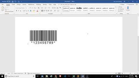 Cách tạo QR code hoặc Barcode ở trong Word, Excel 2013, 2016