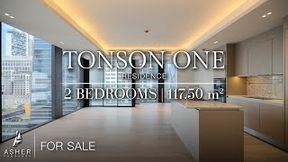 Tonson One Residence | 2 Bedrooms | 117.50 sq.m. | Available For SALE