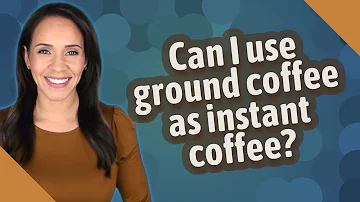 What can I use if I don't have instant coffee?