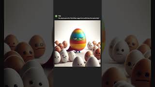 AI Imagines an Eggtastrophie #ai #aiart #easter #chatgpt