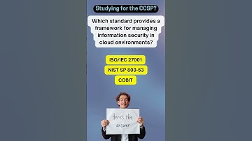Ready for the CCSP Exam? Try This Cloud Security Question! ☁️