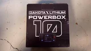 Unboxing Dakota Lithium Powerbox 10