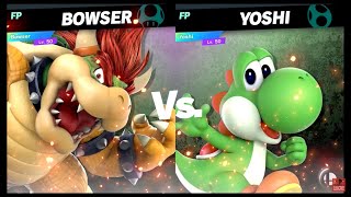 Super Smash Bros Ultimate Amiibo Fights – 9pm Poll Bowser vs Yoshi