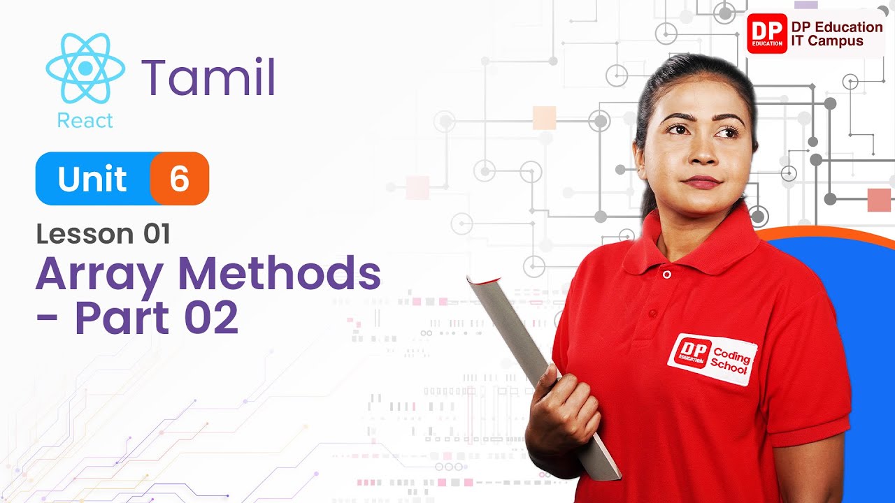 Unit 06 | Lesson 01 | Array Methods - Part 02 | React - YouTube