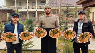 14 горшочков плова из конского жира | Национальная кухня l Уличная еда screenshot 4