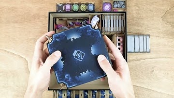 Unboxing The Breach Board Game Insert Organizer - The Dicetroyers