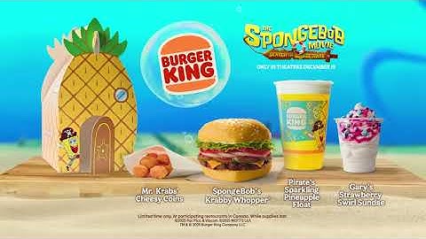 Bikini Bottom | SpongeBob Menu at BK