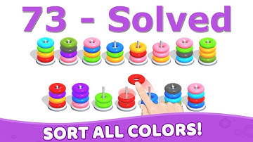 Color Hoop Stack - Level 73